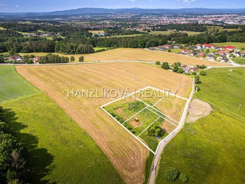 prodej 5 stavebních pozemků o celkové výměře 4385 m2, Dubičné u Českých Budějovic