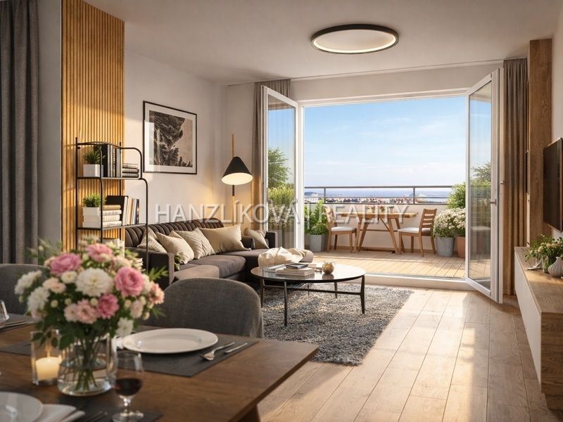 prodej bytové jednotky 4kk, 2B, bytový dům "BYTY CENTRUM ROŽNOV", sekce A