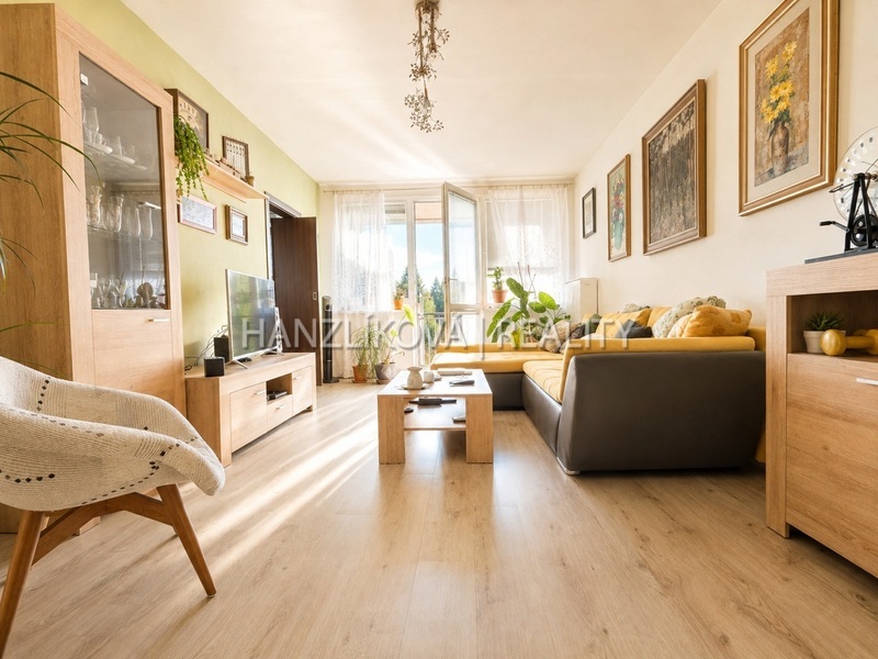 Prodej prostorného bytu 3+1 s lodžií v osobním vlastnictví | 76 m² | Otavská, České Budějovice