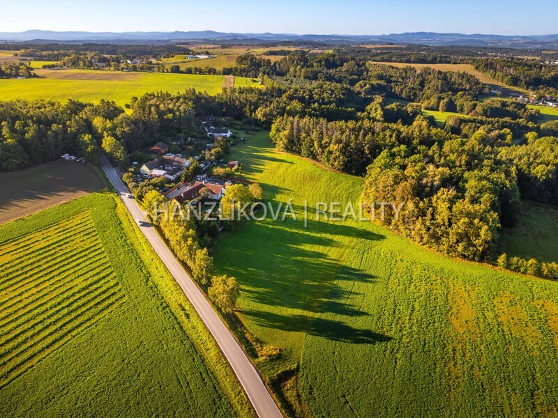 prodej stavebního pozemku 1630 m2 v Dubičném u Českých Budějovic