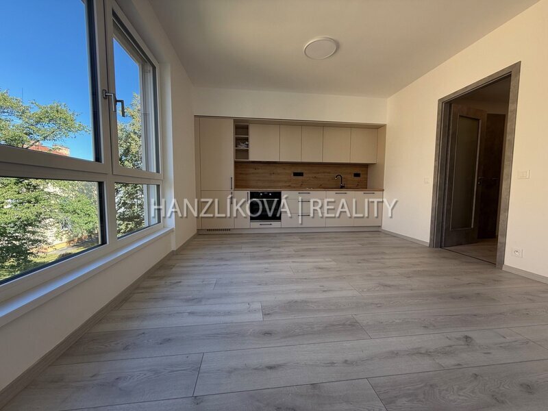 Pronájem novostavby bytu 3+kk s lodžií, byt číslo B.19, residence Hálkova, ČB